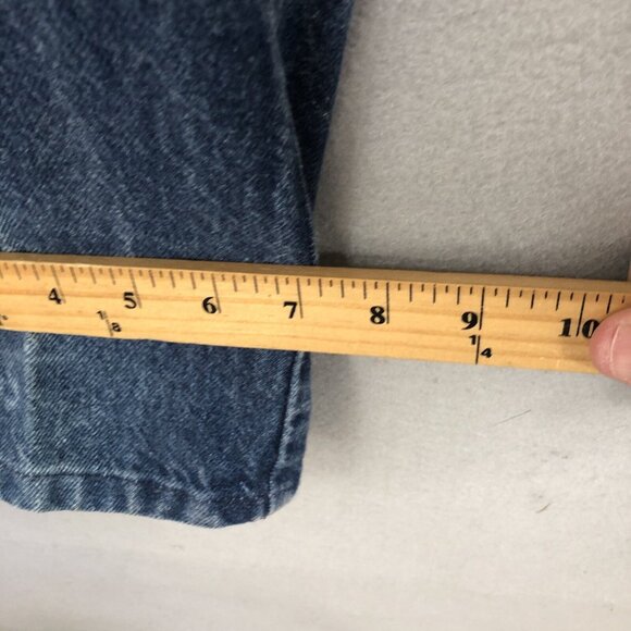 Vintage Jewells Classic Bottoms Jeans Juniors 11 Blue  Faded Bareback Riding - Picture 6 of 16